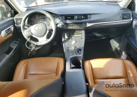 2014 Lexus Ct 200 z USA, uszkodzony, nr VIN JTHKD5BH6E2177398